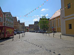 Der Marktplatz in Mainburg
